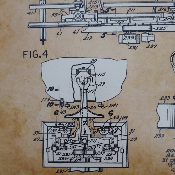 NEW 11 x 14” DISNEY HAUNTED MANSION DOOM BUGGY RIDE CAR SYSTEM PATENT PRINT - Picture 7 of 9